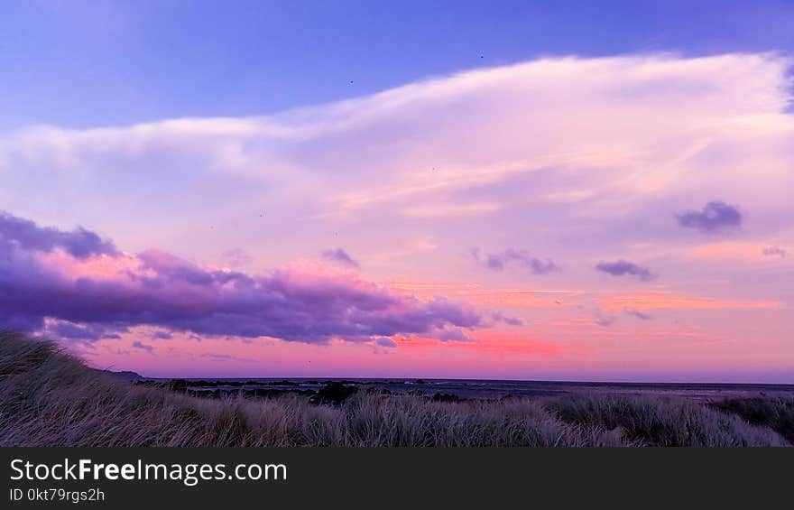 Photo of a Nimbus Clouds during Sunset