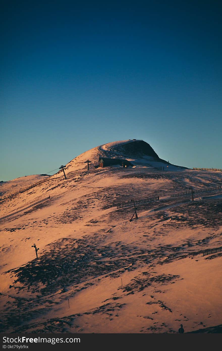 Desert Under Blue Sky