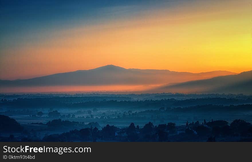 Landscape Photo Of Mountain