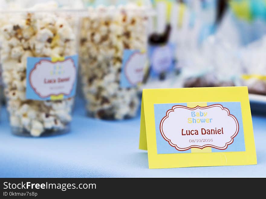 Popcorn Containers in Shallow Focus Photography