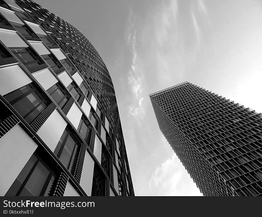 Low Angle Photography of Highrise Buildings