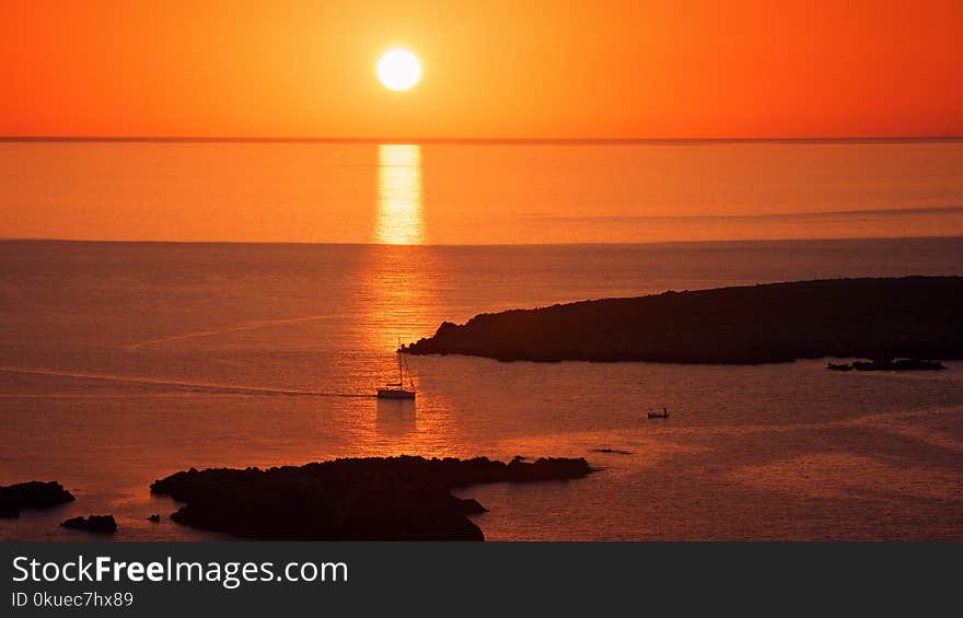 Photography of Sea during Golden Hour