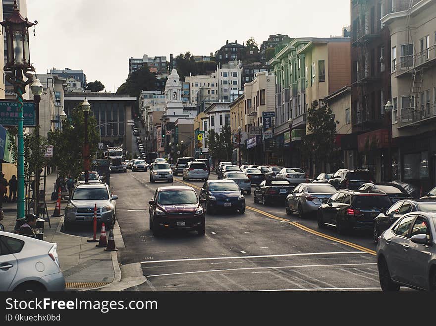 Cars Passing on a Street