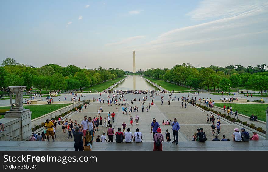 Photo of People and Park during Sunset