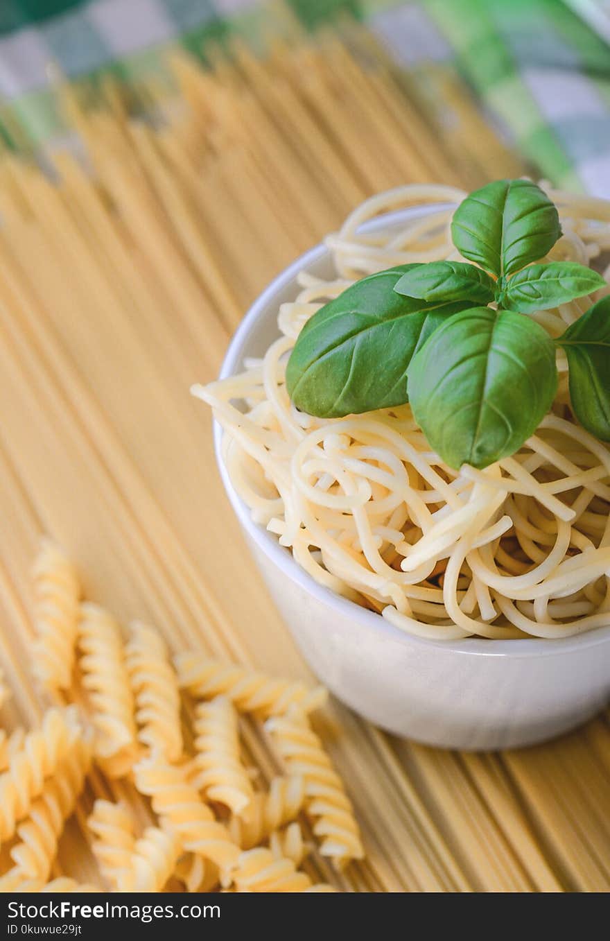 Three Assorted-type of Pastas