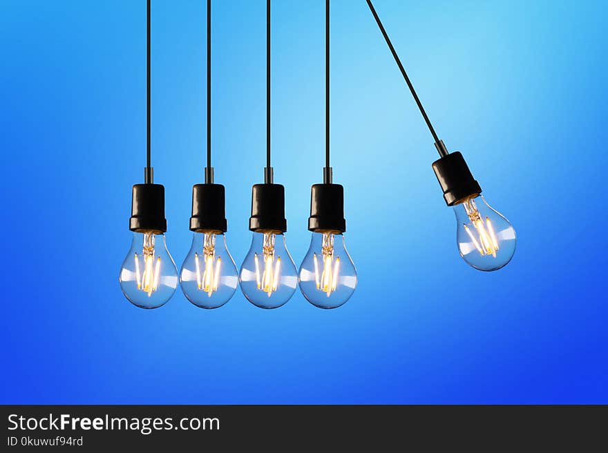 Five Bulb Lights