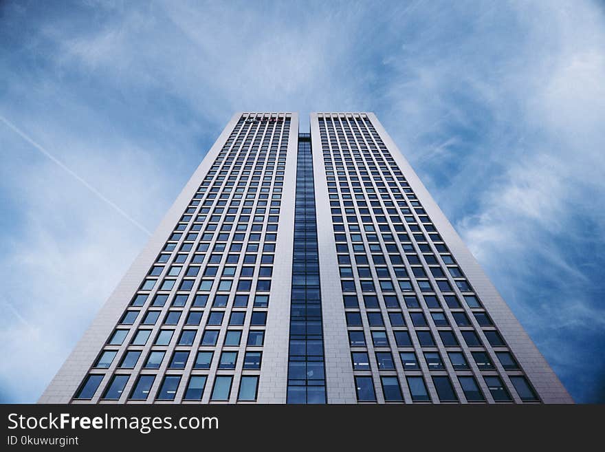 Worm&#x27;s Eye View Photo Of High-rise Building