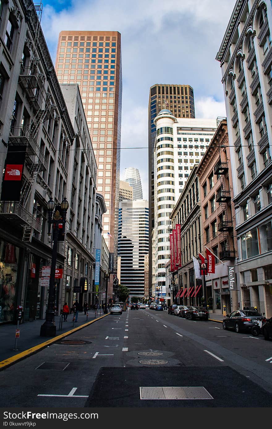 Low Angle Photography of High and Mid-rise Buildings