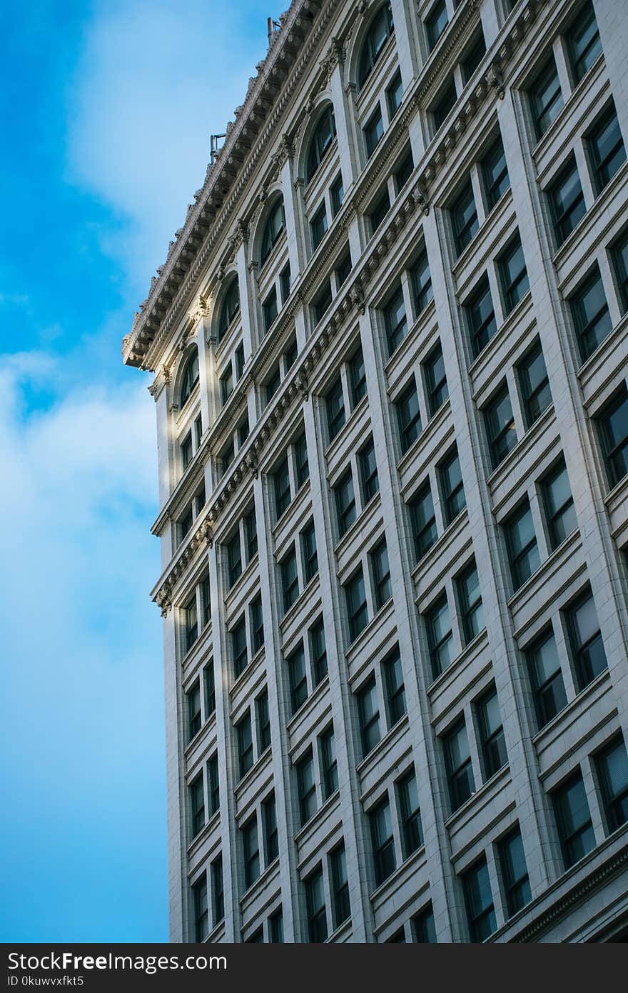 White Concrete Building