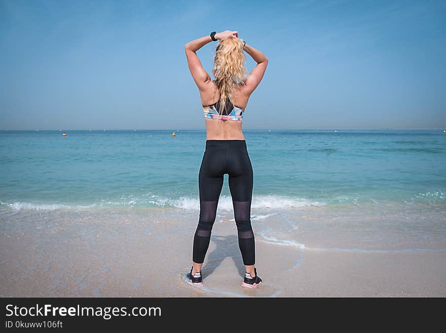 Woman Near Body of Water