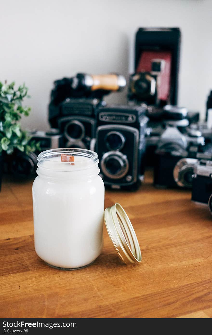 Clear Glass Jar