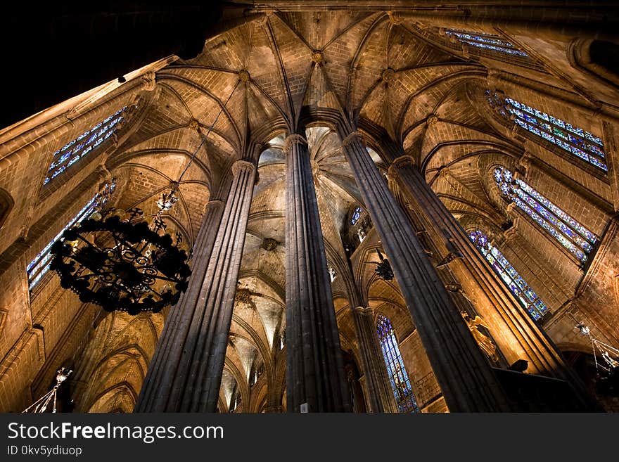 Building, Arch, Cathedral, Symmetry