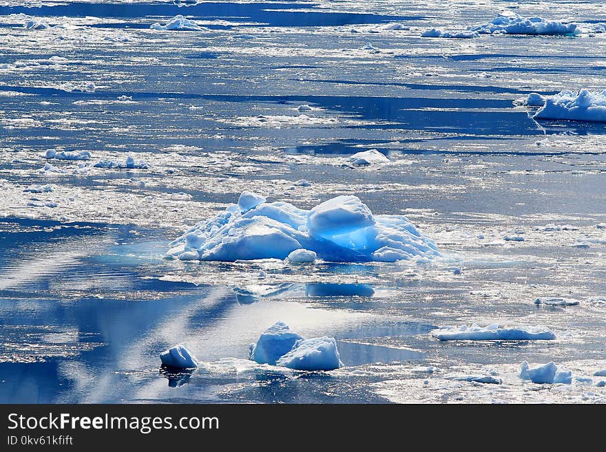 Arctic Ocean, Water, Arctic, Freezing