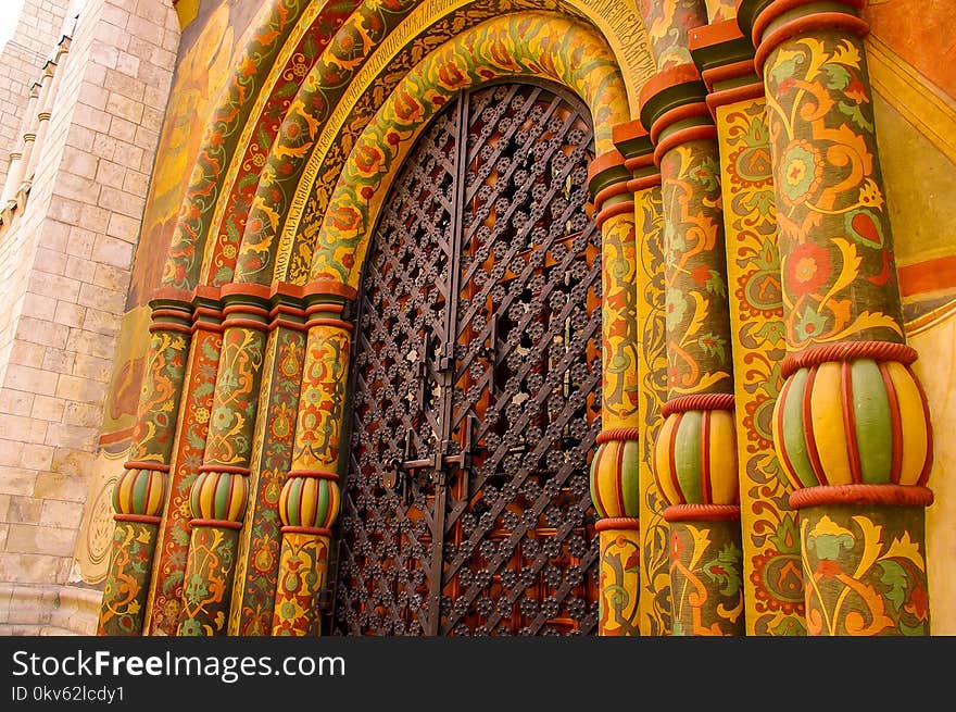 Arch, Cathedral, Column, Place Of Worship