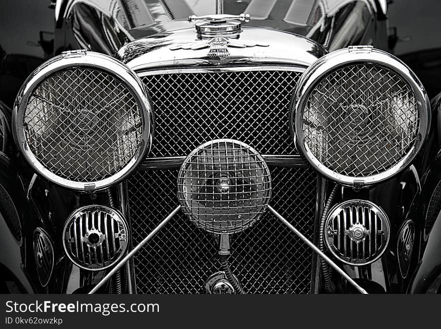 Car, Motor Vehicle, Black And White, Monochrome Photography