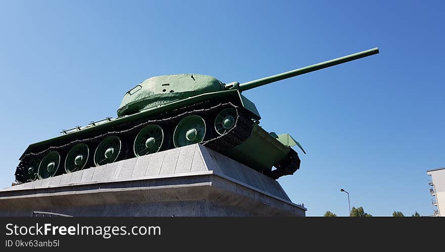 Vehicle, Sky, Gun Turret, Monument