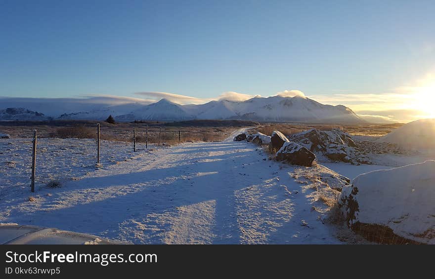 Snow, Winter, Sky, Freezing