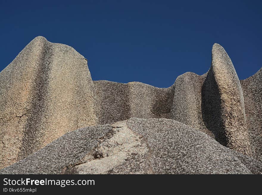 Sky, Rock, Landmark, Badlands