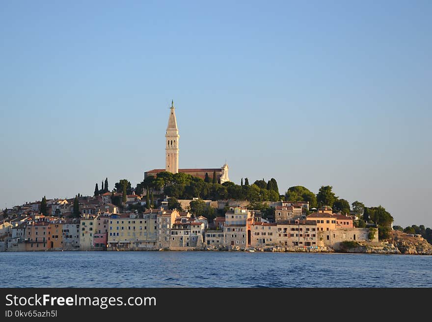 Sky, Waterway, Sea, Town