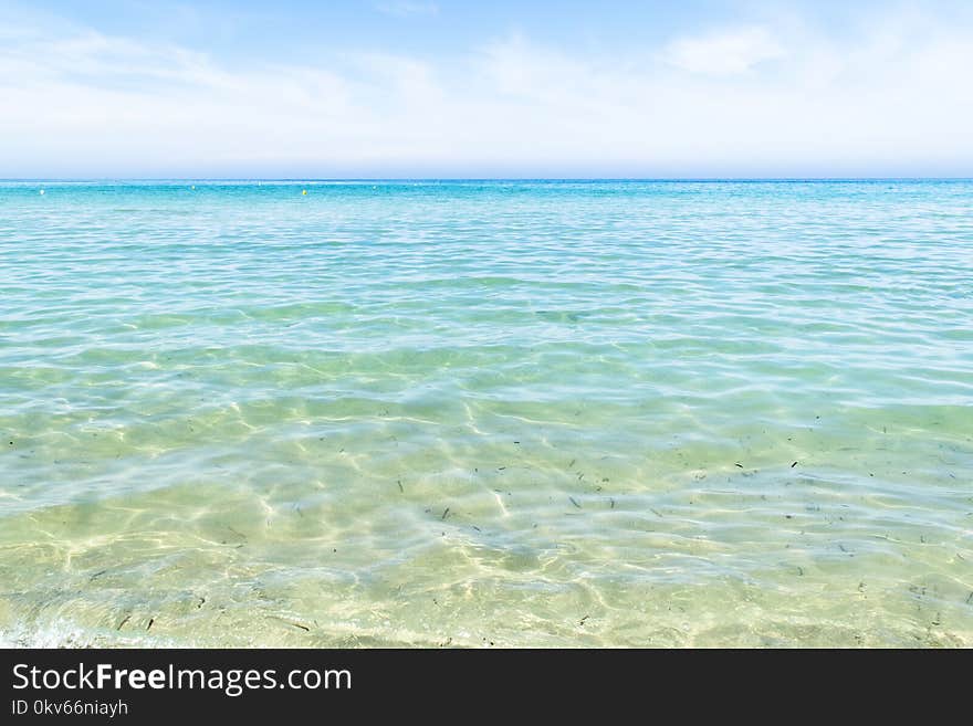 Sea, Ocean, Horizon, Sky