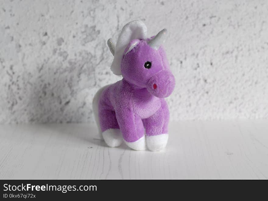 Pink, Purple, Stuffed Toy, Violet