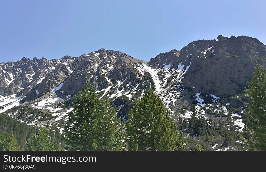 Mountainous Landforms, Mountain, Mountain Range, Wilderness