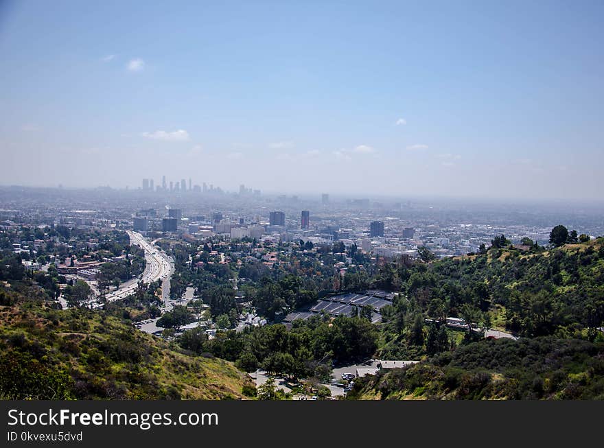 Aerial View of the City