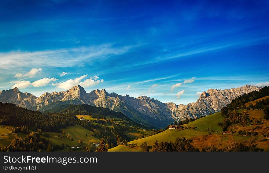 Landscape Photography Of Mountains