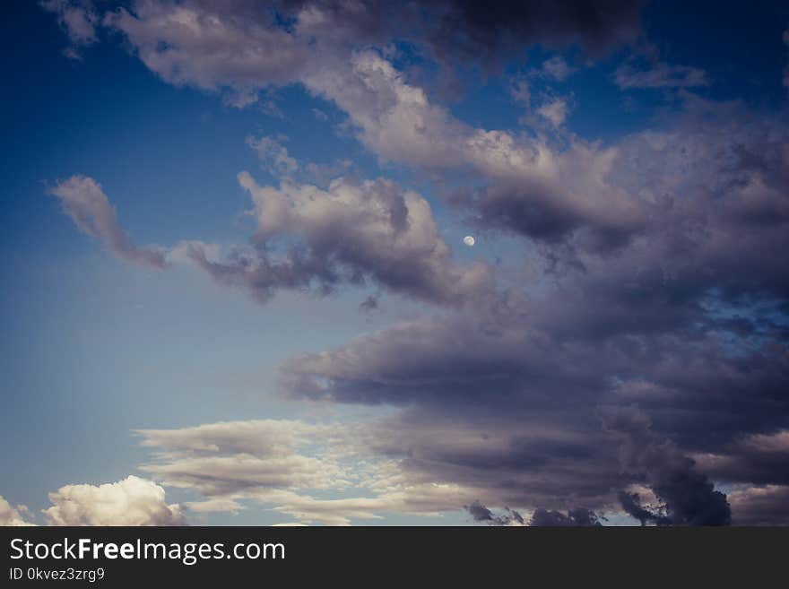 Blue And White Sky At Daytime