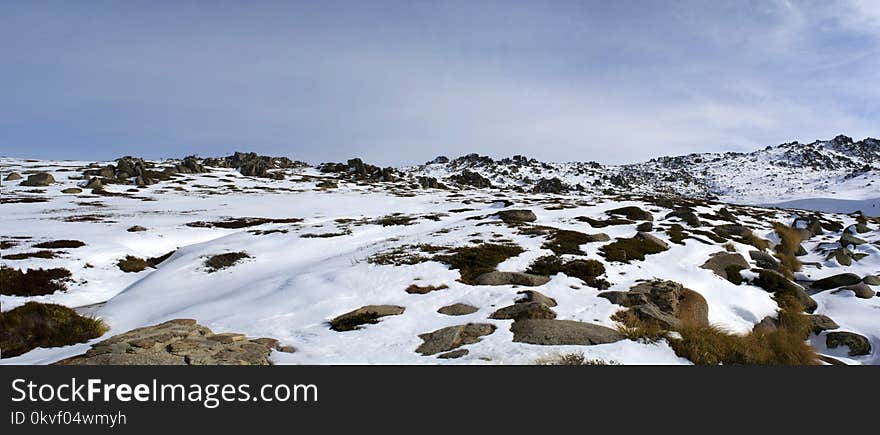 Snow Covered Mountains