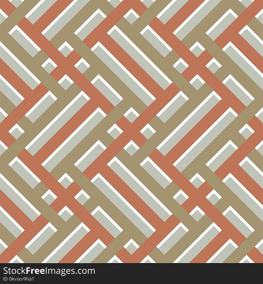 Geometric Vintage Wallpaper