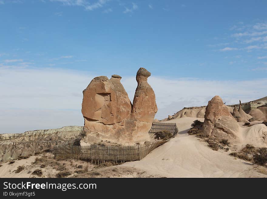 Historic Site, Rock, Badlands, Ancient History