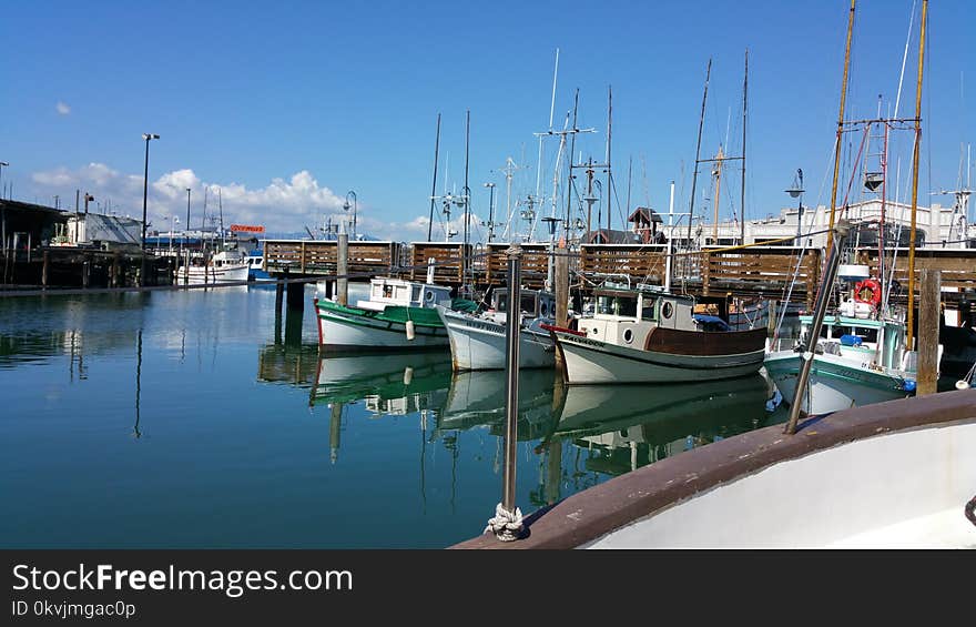 Marina, Harbor, Dock, Boat