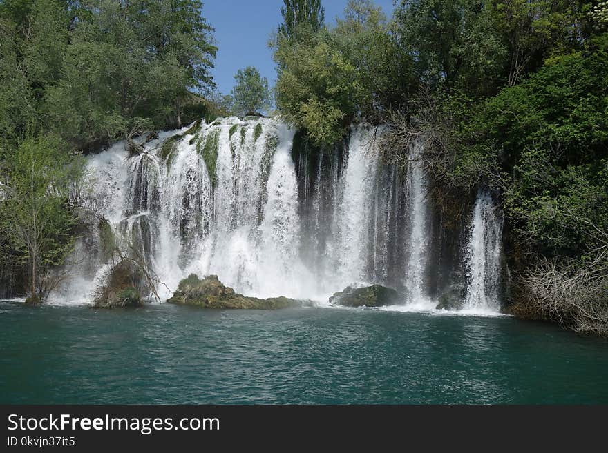 Waterfall, Nature, Water Resources, Nature Reserve