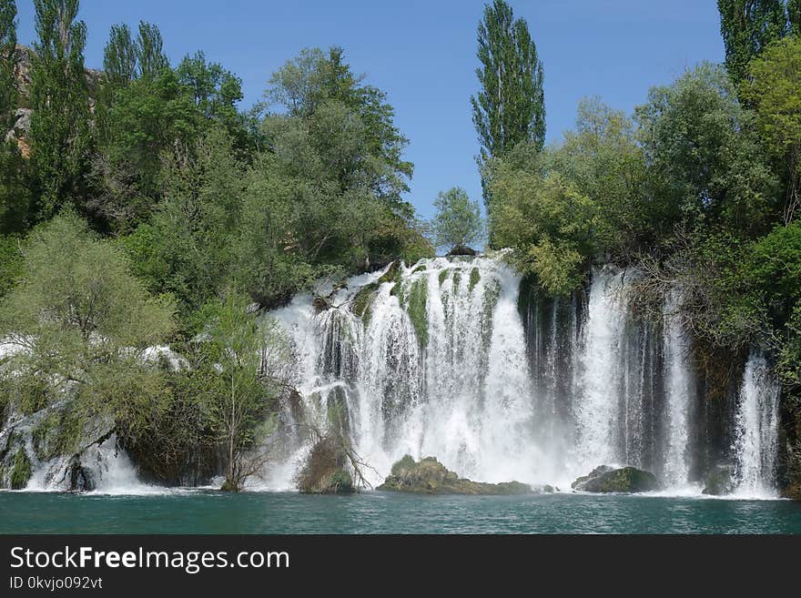 Waterfall, Nature, Nature Reserve, Water