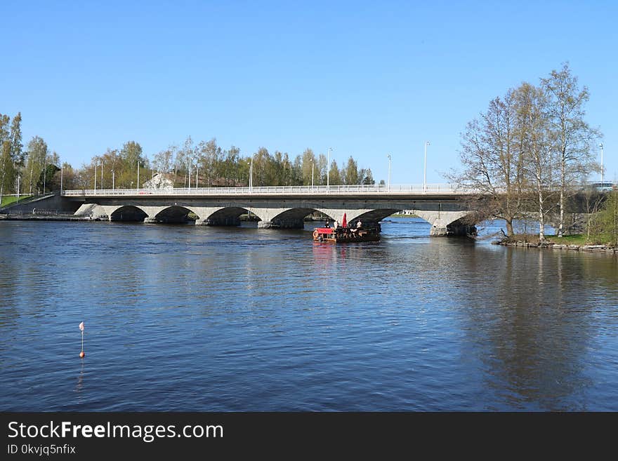 Waterway, Bridge, Water, Body Of Water