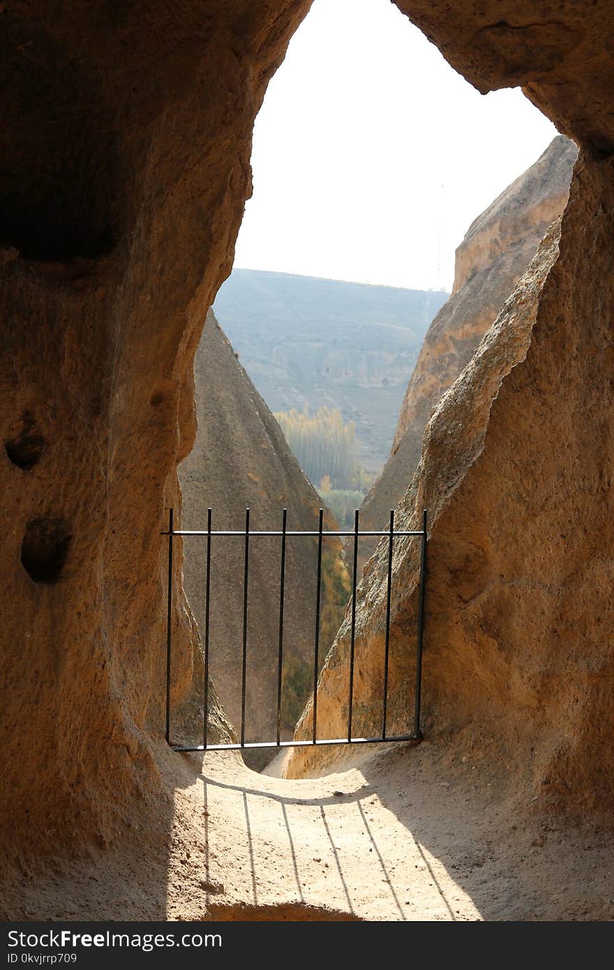 Arch, Sky, Wall, Ruins