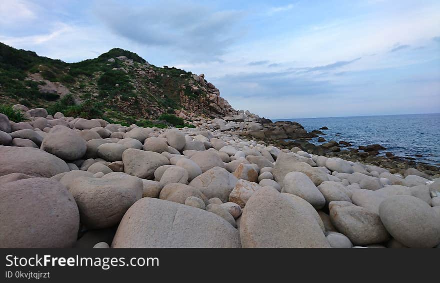 Rock, Coast, Shore, Sea