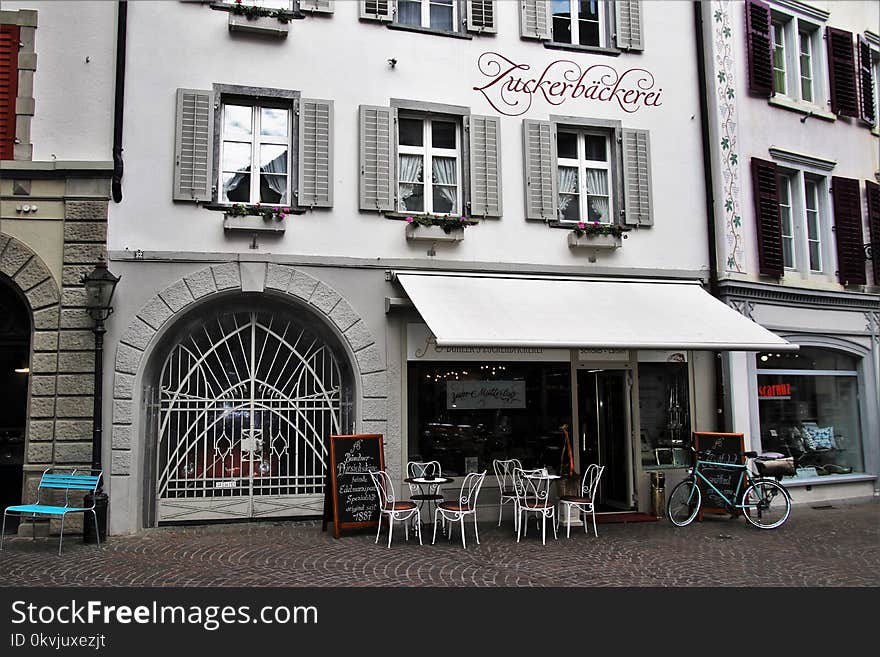 Building, Street, Facade, City