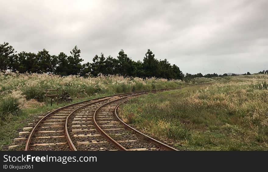 Track, Transport, Sky, Rail Transport