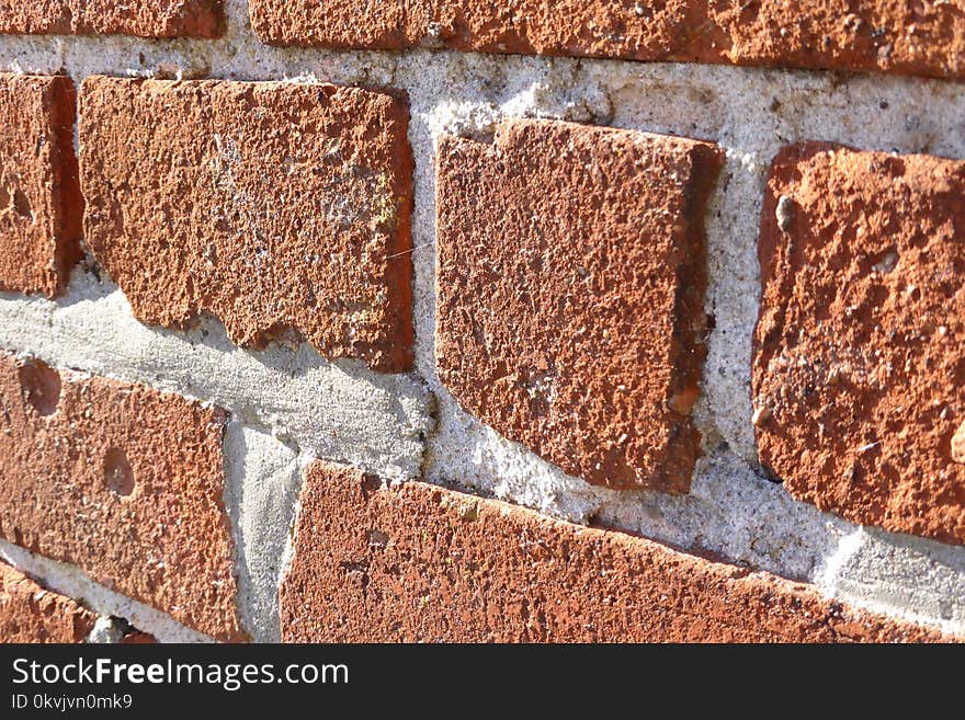 Brick, Wall, Soil, Material