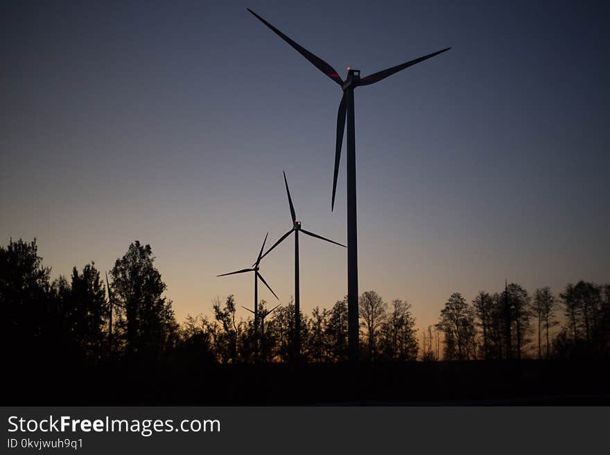 Wind Turbine, Wind Farm, Windmill, Energy