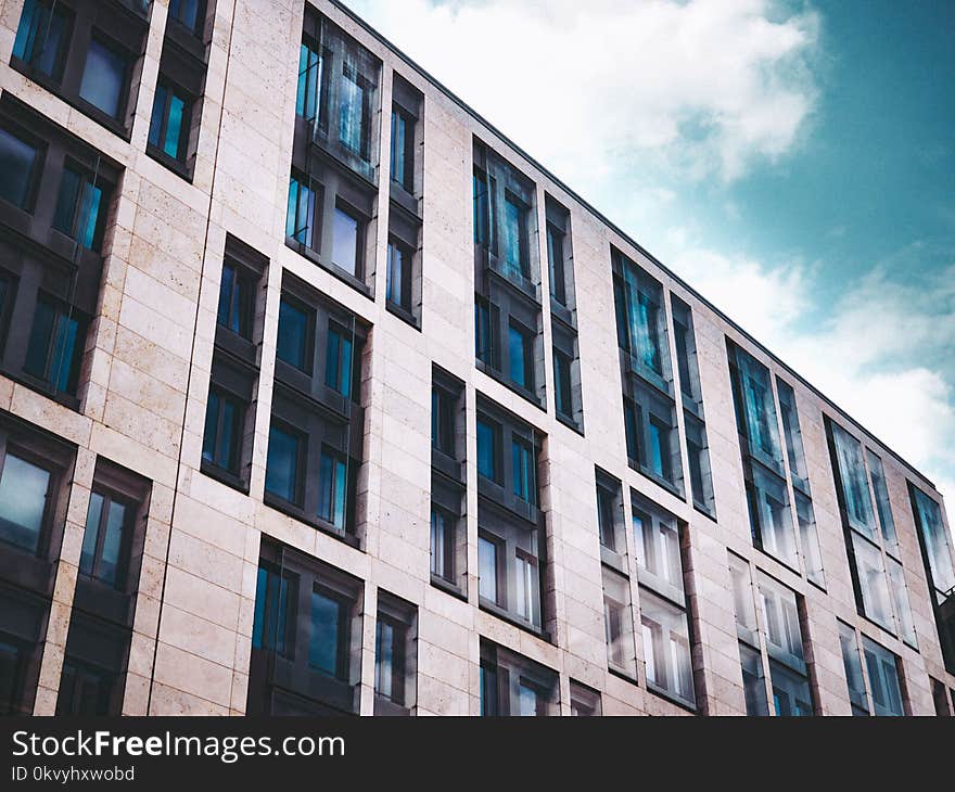 White Concrete Building