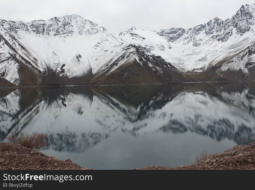 Landscape Photography of Lake Surrounded With Mountains