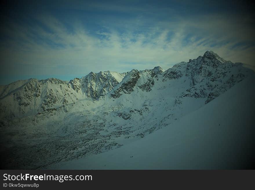 Mountainous Landforms, Mountain Range, Sky, Mountain