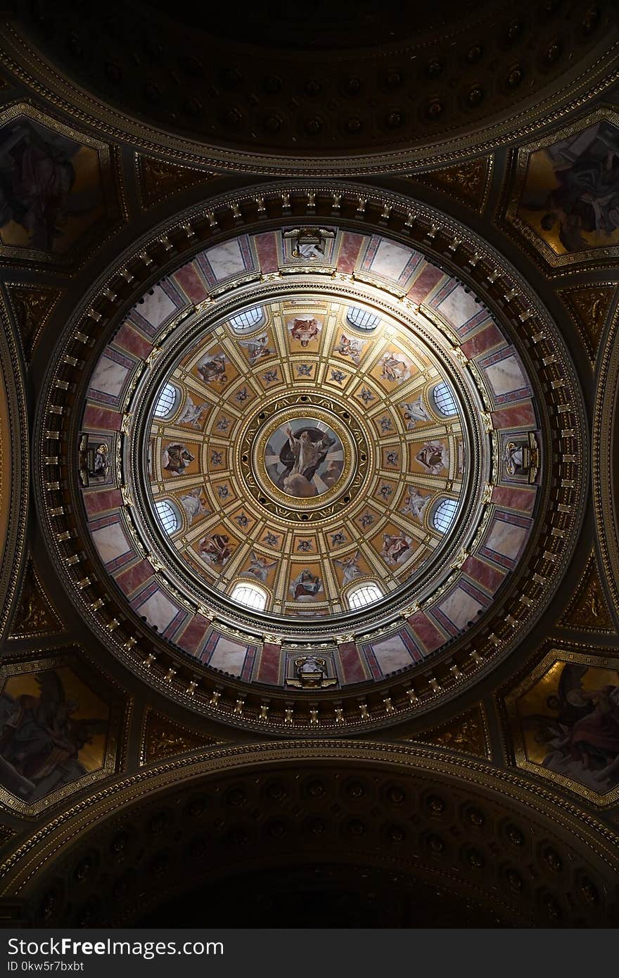 Dome, Building, Byzantine Architecture, Symmetry