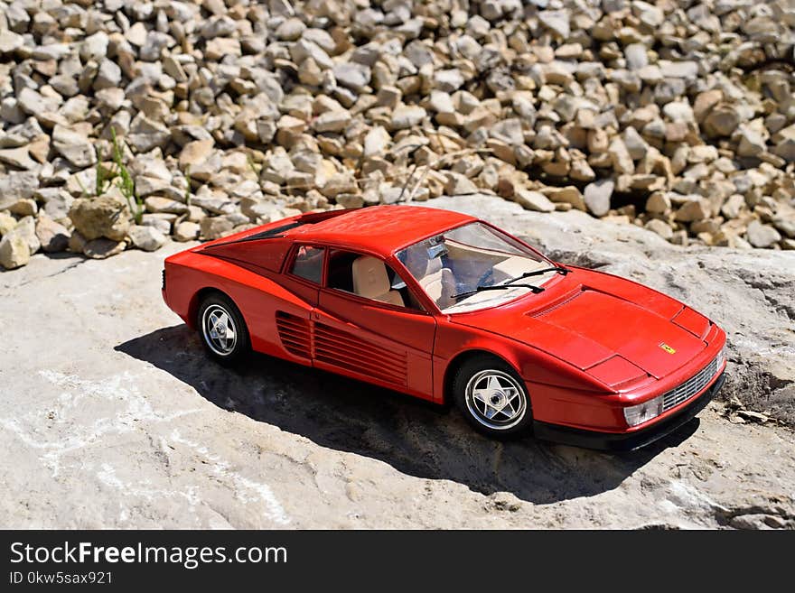 Car, Land Vehicle, Ferrari Testarossa, Vehicle