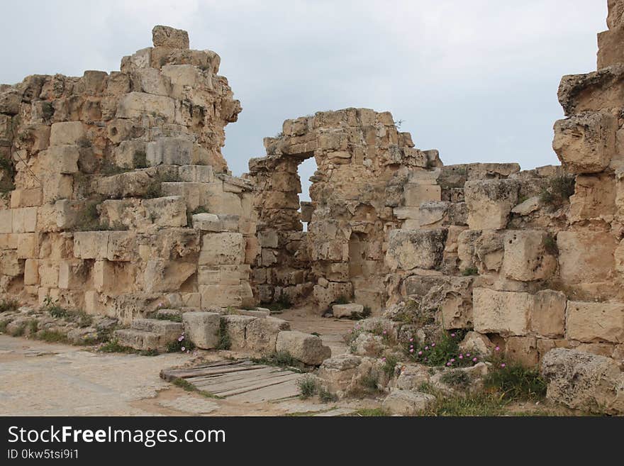 Ruins, Historic Site, Archaeological Site, Ancient History