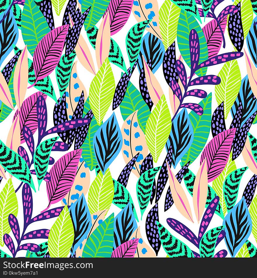 Pattern, Leaf, Purple, Design