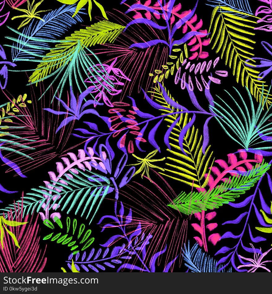 Purple, Psychedelic Art, Pattern, Flora